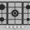 Hisense GM773XF 5 Burner Stainless Steel Gas Hob