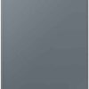Samsung Galaxy Tab A7 Lite Book Cover - Dark Grey - Image 2