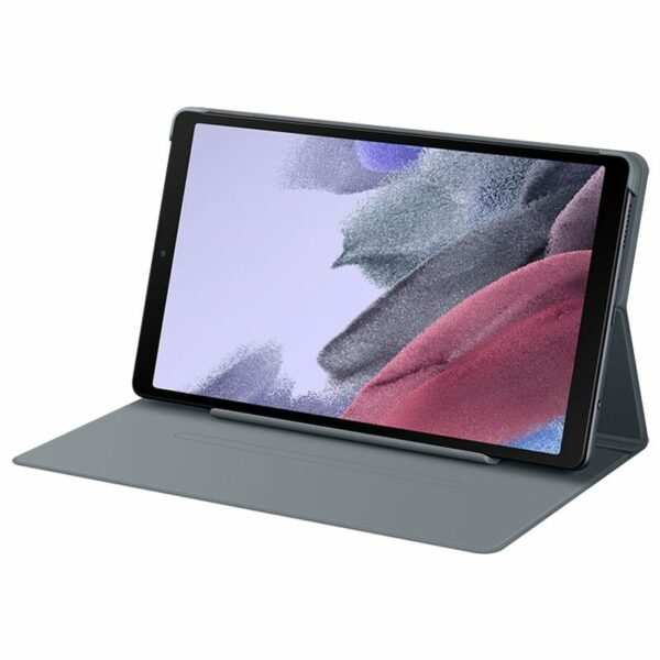 Samsung Galaxy Tab A7 Lite Book Cover - Dark Grey - Image 3