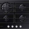 Samsung NA64H3010AK 4 Burner Gas Hob with Cast Iron Grates