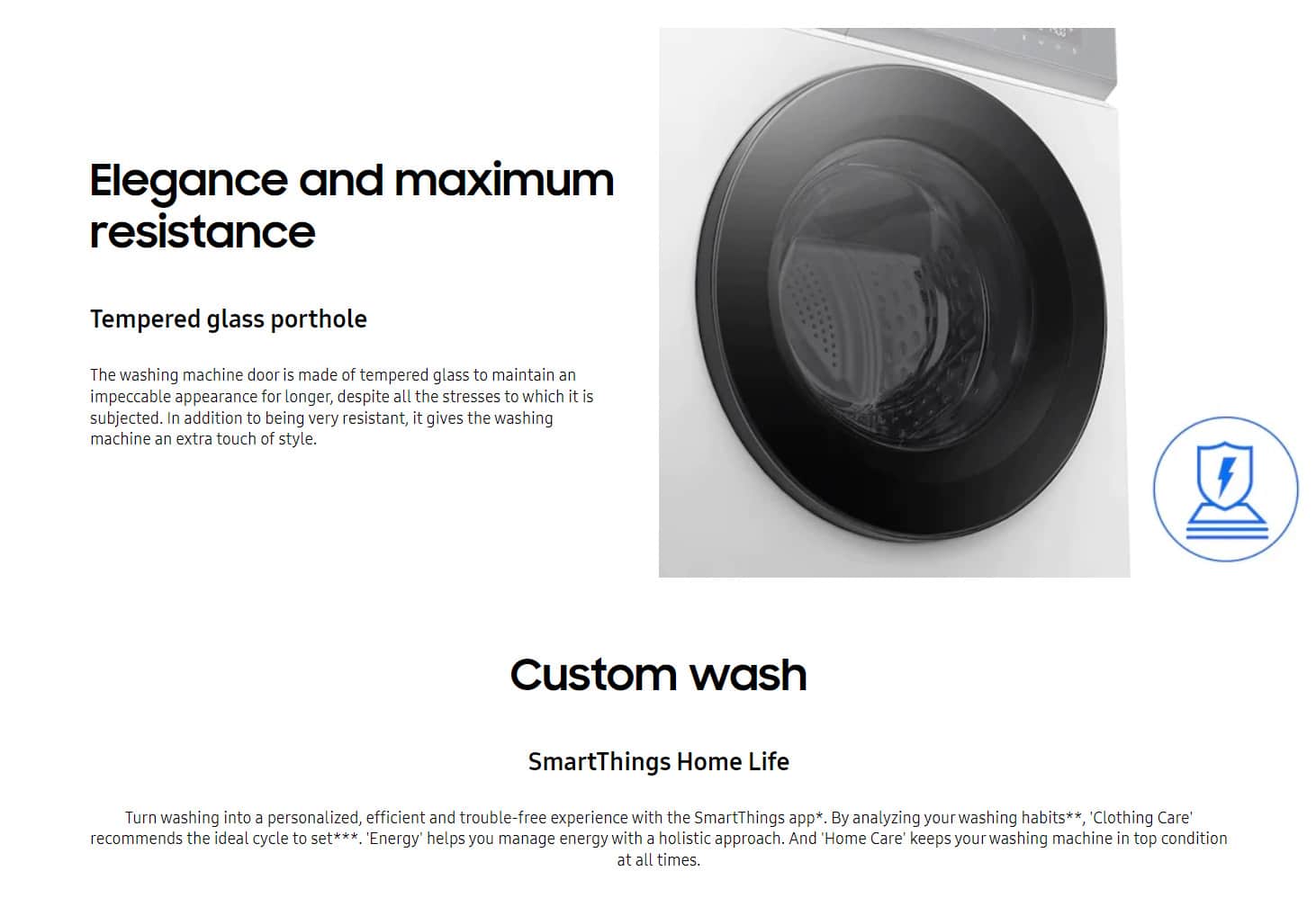 Samsung WW11BB744DGES3 Bespoke AI™ Ecodoser Washing Machine, 11kg, 1400rpm ALL 10