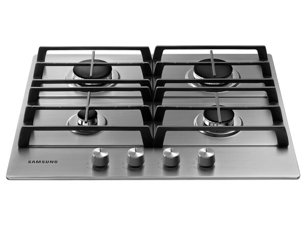 Samsung NA64H3010AS/T1 4 Burner Stainless Steel Gas Hob - Image 3