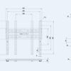 OMB Slim 400 TV Wall Mount - 6170 - Image 2