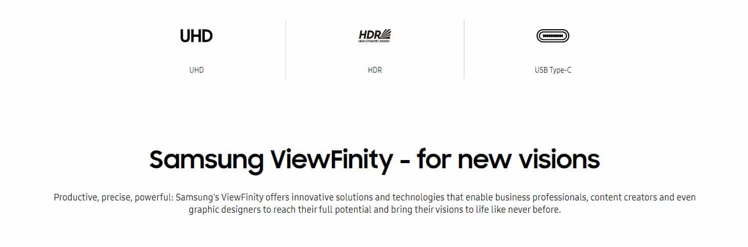 Samsung LS32B800PXUXEN 32 ViewFinity S8 UHD Monitor ALL 1