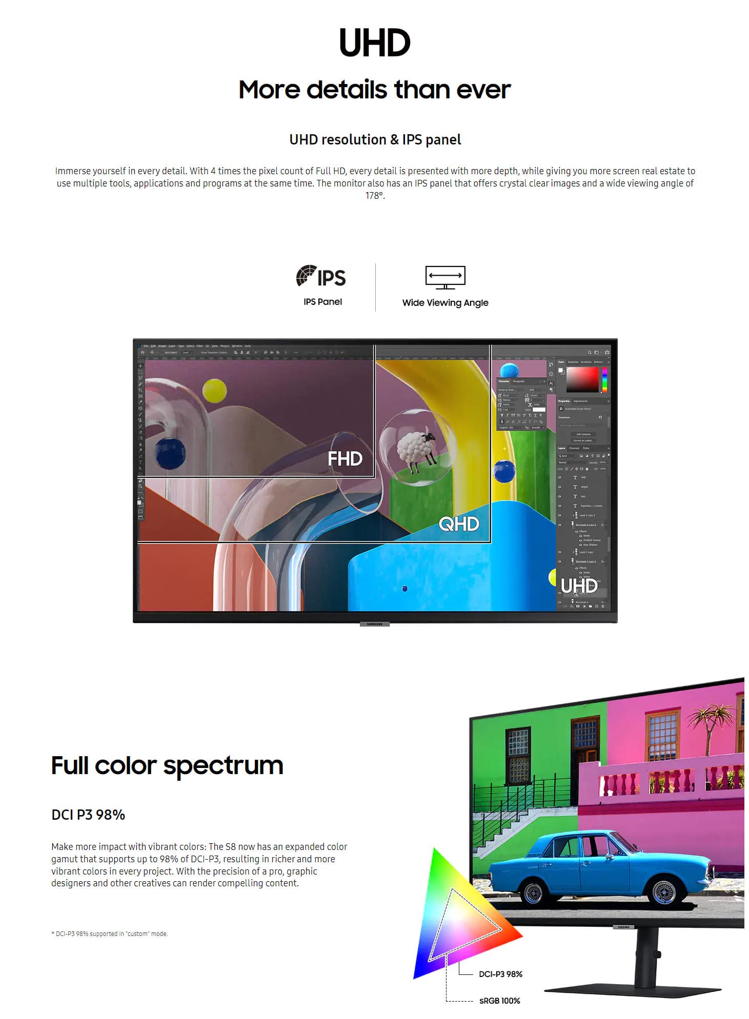 Samsung LS32B800PXUXEN 32 ViewFinity S8 UHD Monitor ALL 3