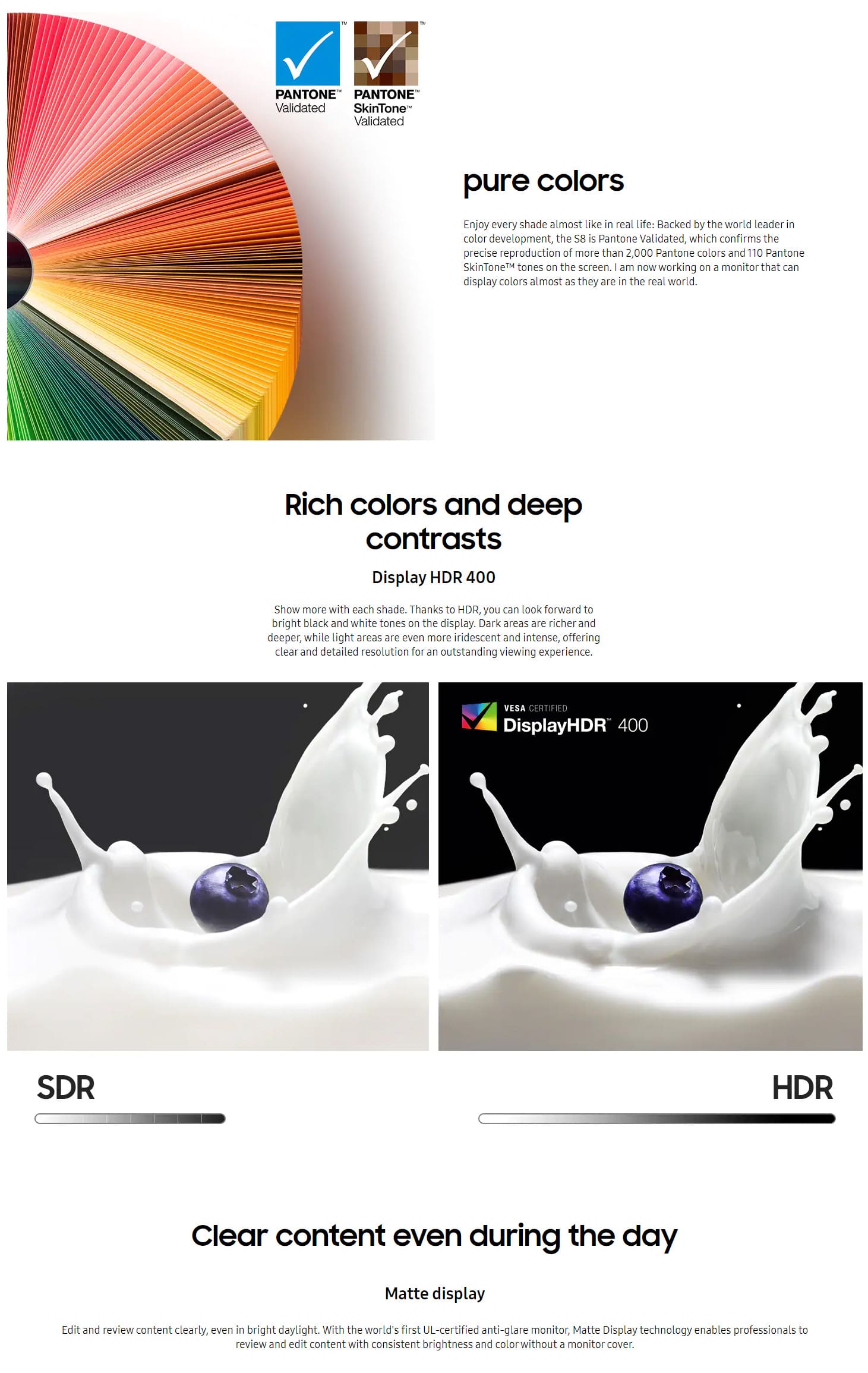 Samsung LS32B800PXUXEN 32 ViewFinity S8 UHD Monitor ALL 4