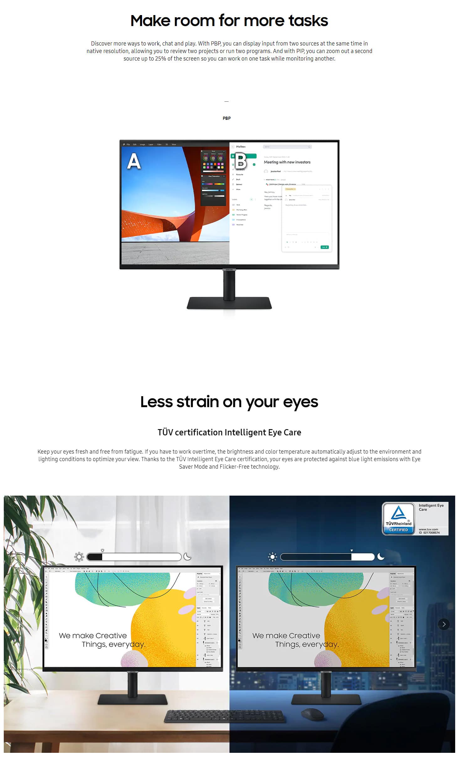 Samsung LS32B800PXUXEN 32 ViewFinity S8 UHD Monitor ALL 7