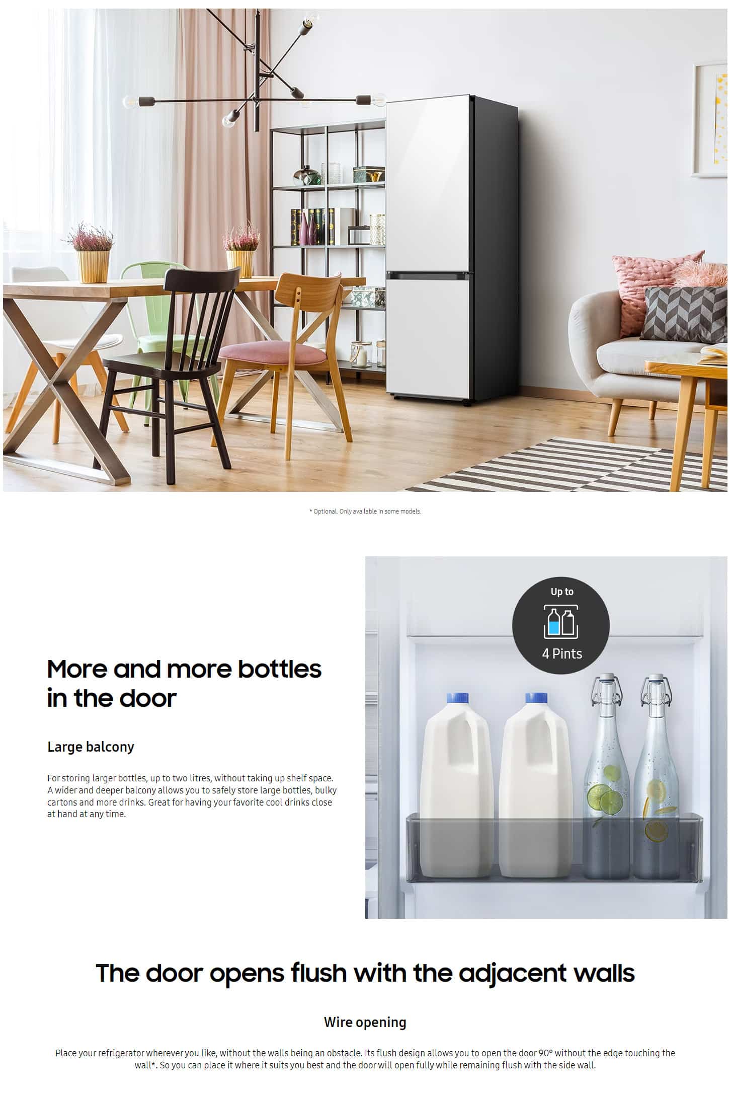 Samsung RB38A7B6D22 Bespoke Combi Fridge-Freezer ALL 8