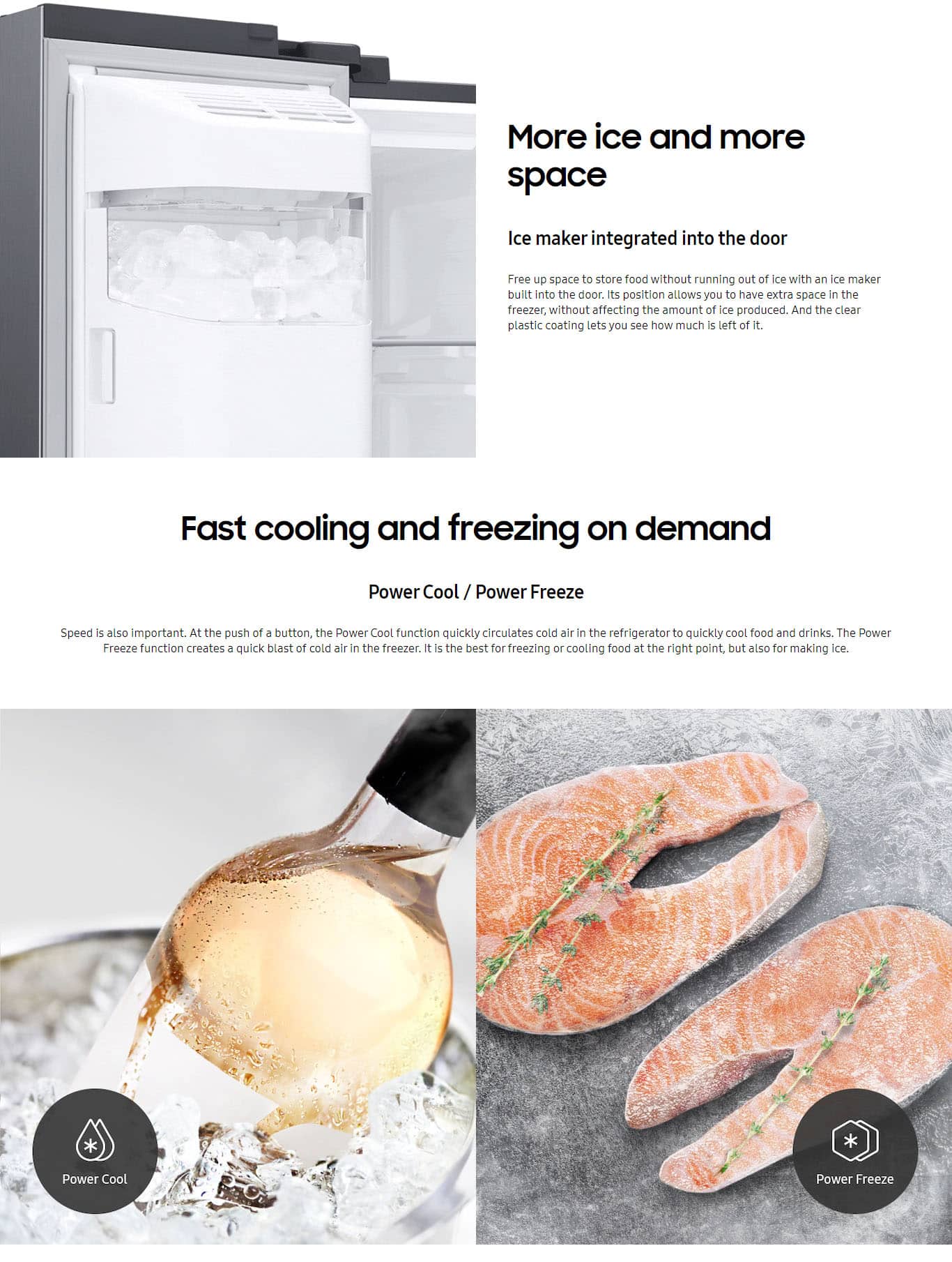 Samsung RS68A8831B1 American Style Fridge-Freezer ALL 10