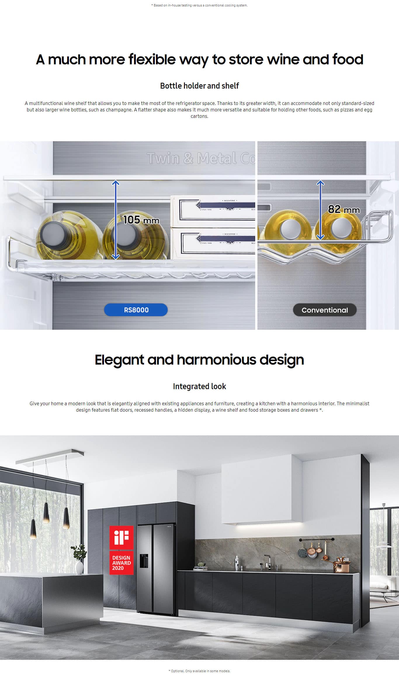 Samsung RS68A8831B1 American Style Fridge-Freezer ALL 7