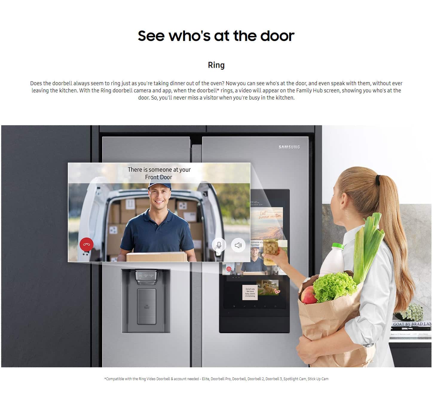 Samsung RS6HA8880S9 Family Hub™ American Style Fridge-Freezer ALL 9