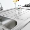 Jollynox 1LLF90/1S3K Life Built-In Sink - Stainless Steel - Image 2
