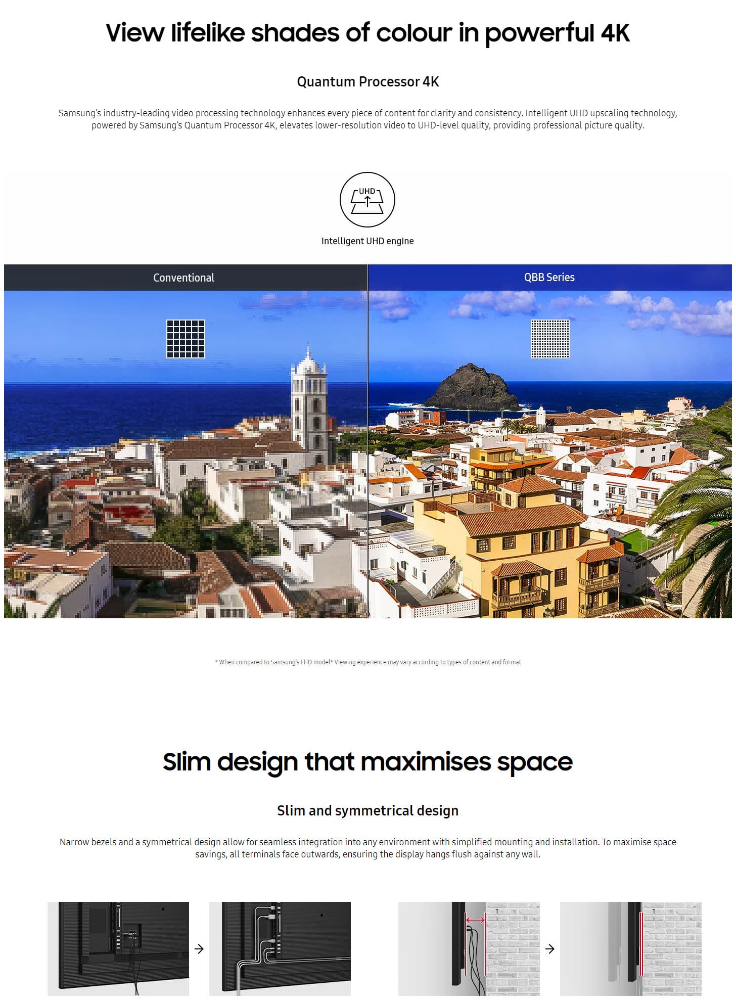 Samsung LH43QBBEBGCXEN 43 Crystal UHD 4K Smart Signage ALL 2