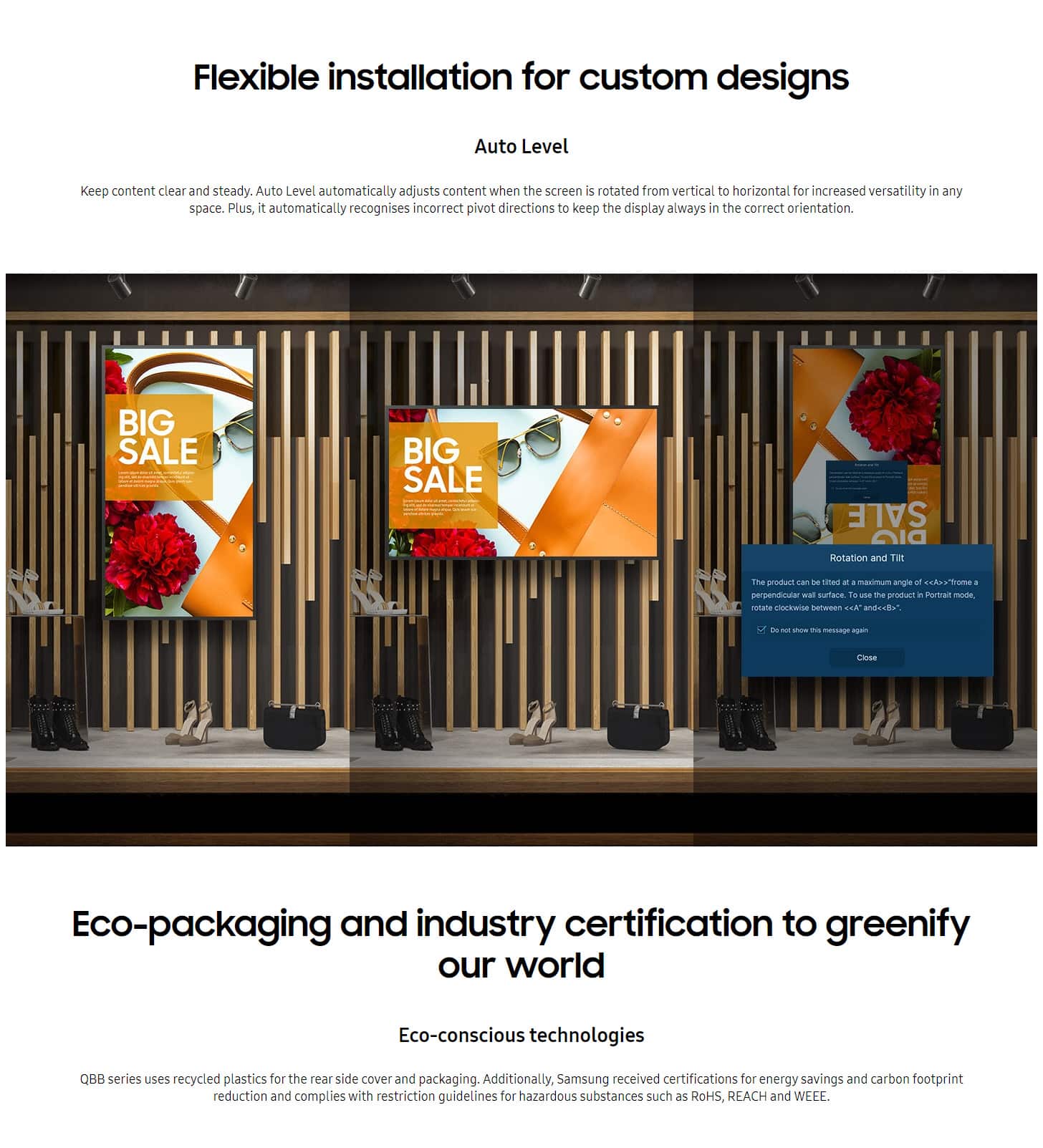 Samsung LH43QBBEBGCXEN 43 Crystal UHD 4K Smart Signage ALL 8