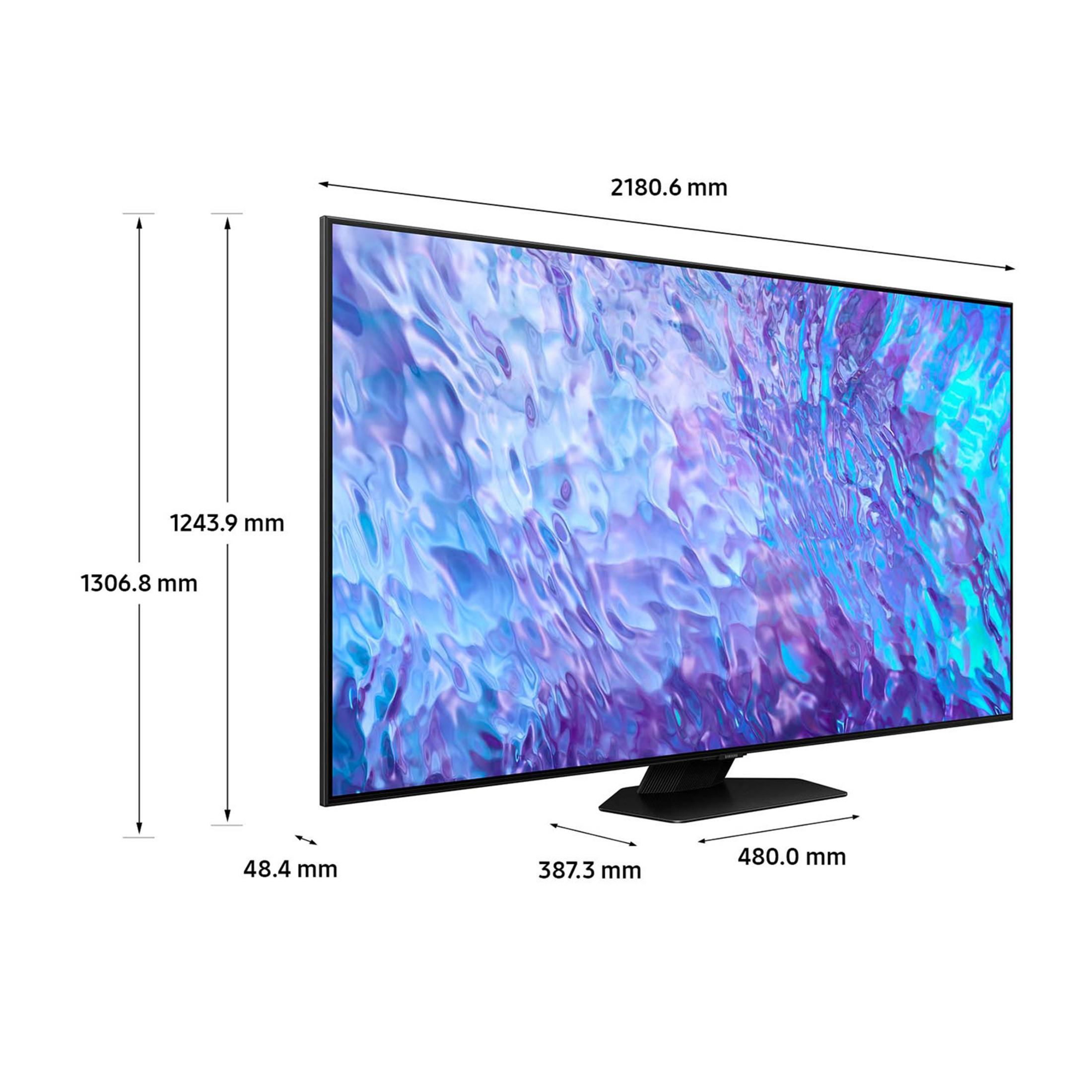 Samsung QE98Q80CATXZT 98” QLED 4K Ultra HD Smart TV - Image 2