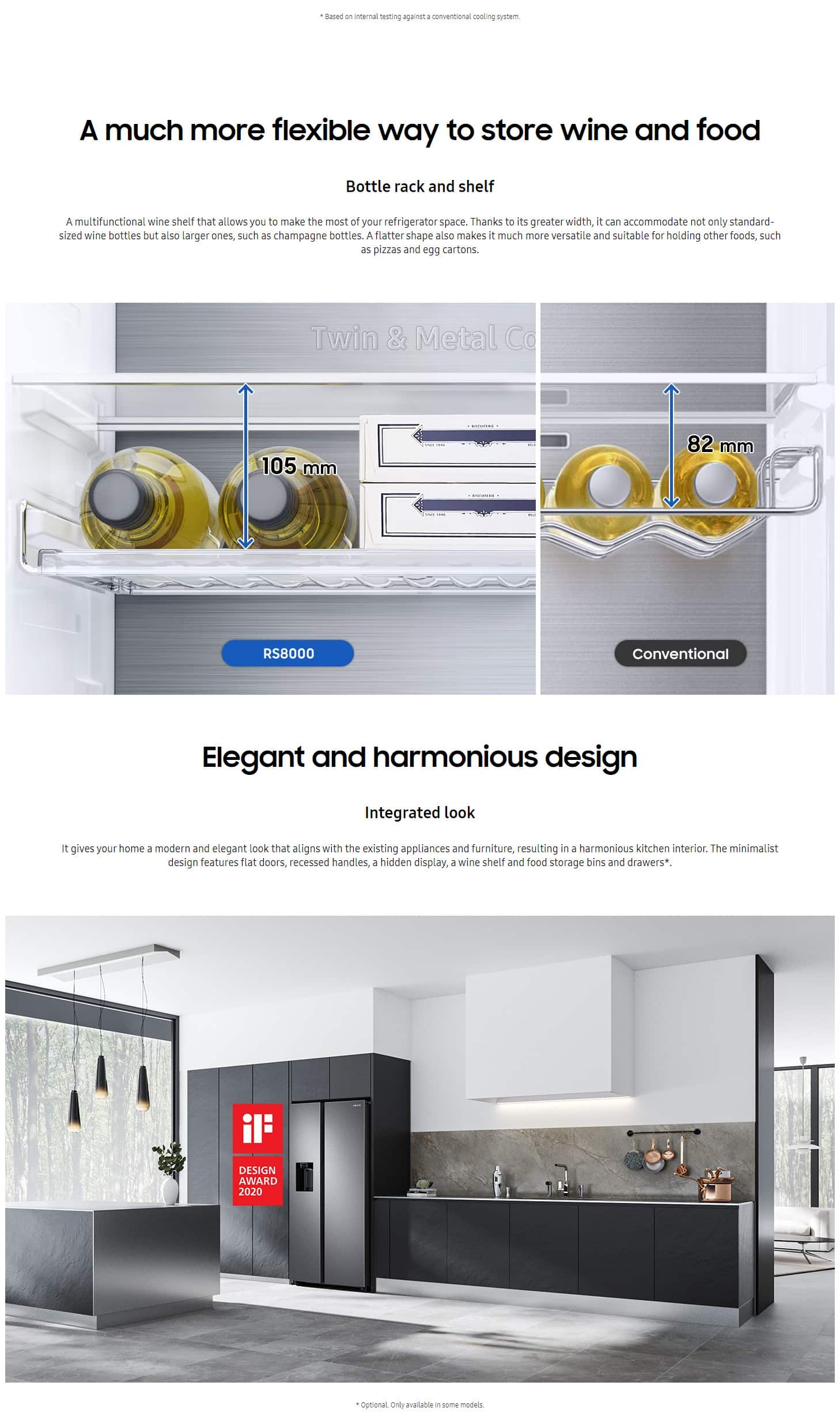 Samsung RS68A8531S9 American Style Fridge-Freezer ALL 7