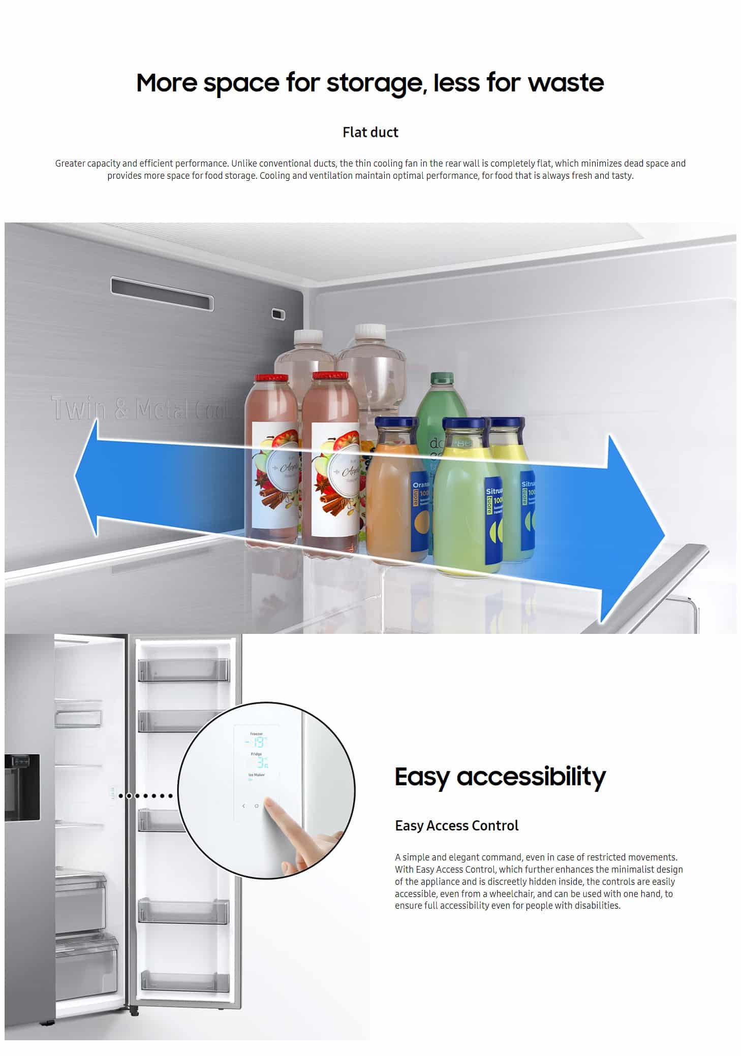 Samsung RS68A8531S9 American Style Fridge-Freezer ALL 8