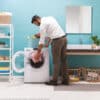 Candy CSOW 4855TWE/1-S SmartPro Washer Dryer, 8Kg/5Kg 1400RPM - Image 3