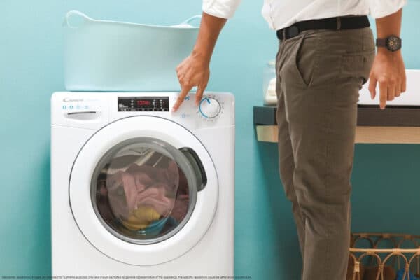 Candy CSOW 4855TWE/1-S SmartPro Washer Dryer, 8Kg/5Kg 1400RPM - Image 4