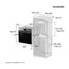 Samsung NV68A1110BS 68L Multifunction Electric Oven - Image 7