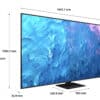 Samsung QE85Q70CATXZT 85" QLED 4K Quantum HDR Smart TV Wi-Fi - Image 2