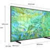 Samsung UE50CU8070 50" Crystal UHD 4K HDR Smart TV - Image 3