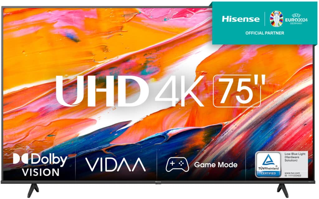 ジャンク2024年製ハイセンス 75E6K 液晶テレビ 75V型 4K ハイセンス（HISENSE） 【アウトレット商品】ハイセンステレビ75型