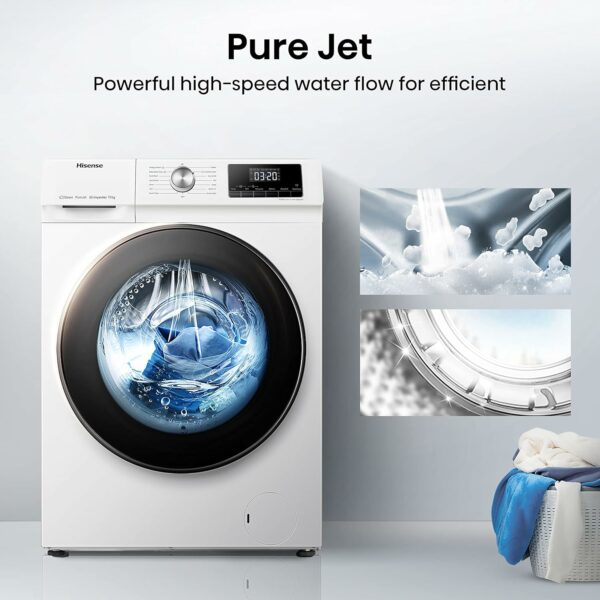 Hisense WFQA1014EVJM 10Kg 1400rpm Class A Washing Machine - Image 6