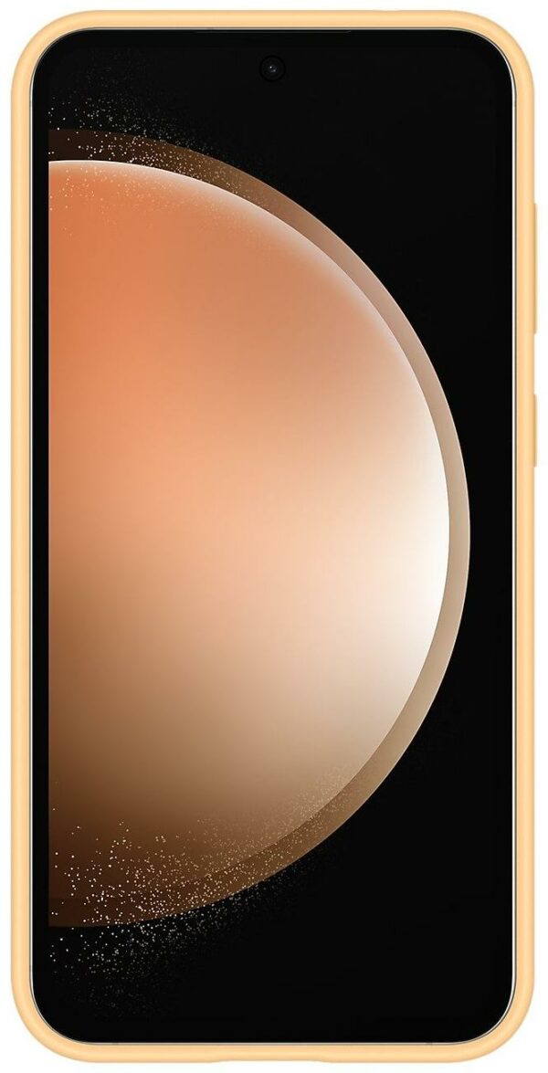 Galaxy S23 FE Silicone Case - Apricot - Image 3
