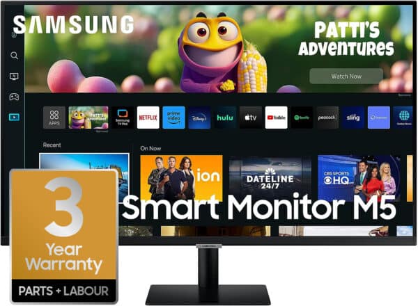 Samsung LS27CM500EUXEN 27" M5 Series Full HD Flat Smart Monitor
