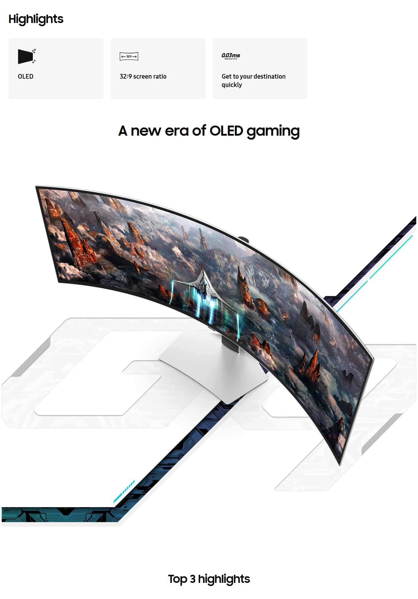 Samsung LS49CG934SUXEN 49 Odyssey QHD OLED G93SC Curved Gaming Monitor ALL 1