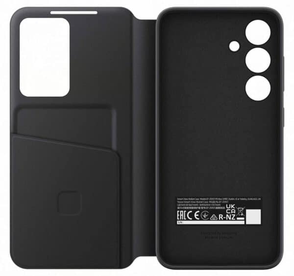 Samsung Galaxy S24 Smart View Wallet Case - Black - Image 3