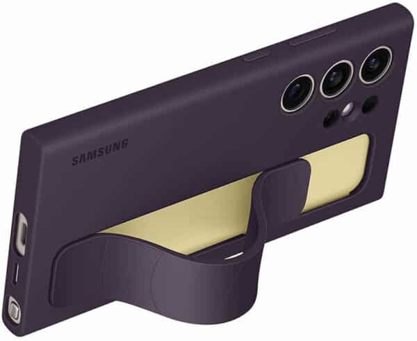 Samsung Galaxy S24 Ultra Standing Grip Case - Violet