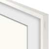 Customisable Modern White Bezel for The Frame 65" TV