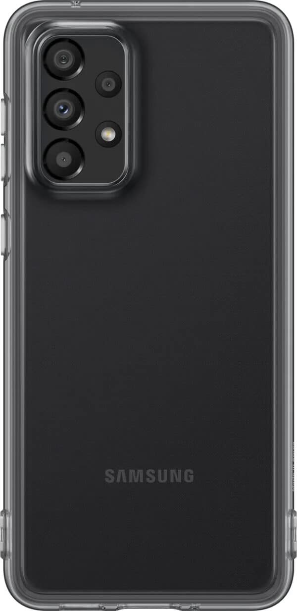 Samsung Galaxy A33 Soft Cover - Black