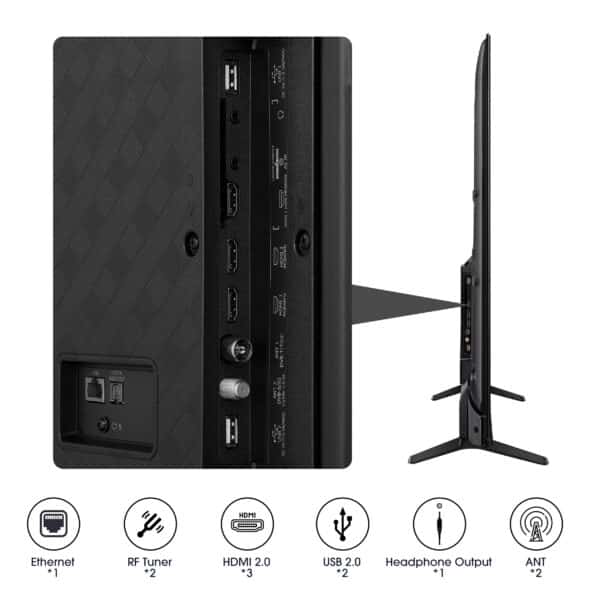 Hisense 85A6K 85" 4K Ultra HD Wi-Fi Smart TV - Image 5