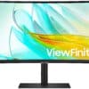Samsung LS34C652UAUXEN 34" ViewFinity 3440x1440 4K Ultra HD Curved LED Monitor