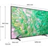 Samsung TV Crystal UHD 4K 75” UE75DU8070UXZT Smart TV Wi-Fi Black 2024, Crystal 4K Processor, 4K Upscaling, AirSlim Design, OTS Lite - Image 2