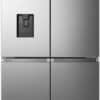 Hisense RQ758N4SWSE PureFlat American Style Fridge Freezer - Stainless Steel