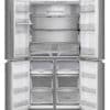 Hisense RQ758N4SWSE PureFlat American Style Fridge Freezer - Stainless Steel - Image 3