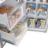 Hisense RQ758N4SWSE PureFlat American Style Fridge Freezer - Stainless Steel - Image 5