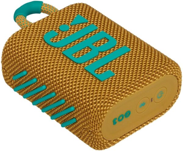 JBL GO 3 Portable Speaker - Yellow - Image 3