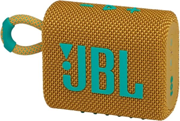 JBL GO 3 Portable Speaker - Yellow