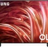 Samsung OLED TV 4K 77” QE77S85DAEXZT Smart TV Wi-Fi Graphite Black 2024, NQ4 AI GEN2 Processor, Self-illuminating pixels, Contour Design, Dolby Atmos