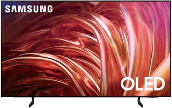 Samsung OLED TV 4K 77” QE77S85DAEXZT Smart TV Wi-Fi Graphite Black 2024, NQ4 AI GEN2 Processor, Self-illuminating pixels, Contour Design, Dolby Atmos