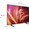 Samsung OLED TV 4K 77” QE77S85DAEXZT Smart TV Wi-Fi Graphite Black 2024, NQ4 AI GEN2 Processor, Self-illuminating pixels, Contour Design, Dolby Atmos - Image 2
