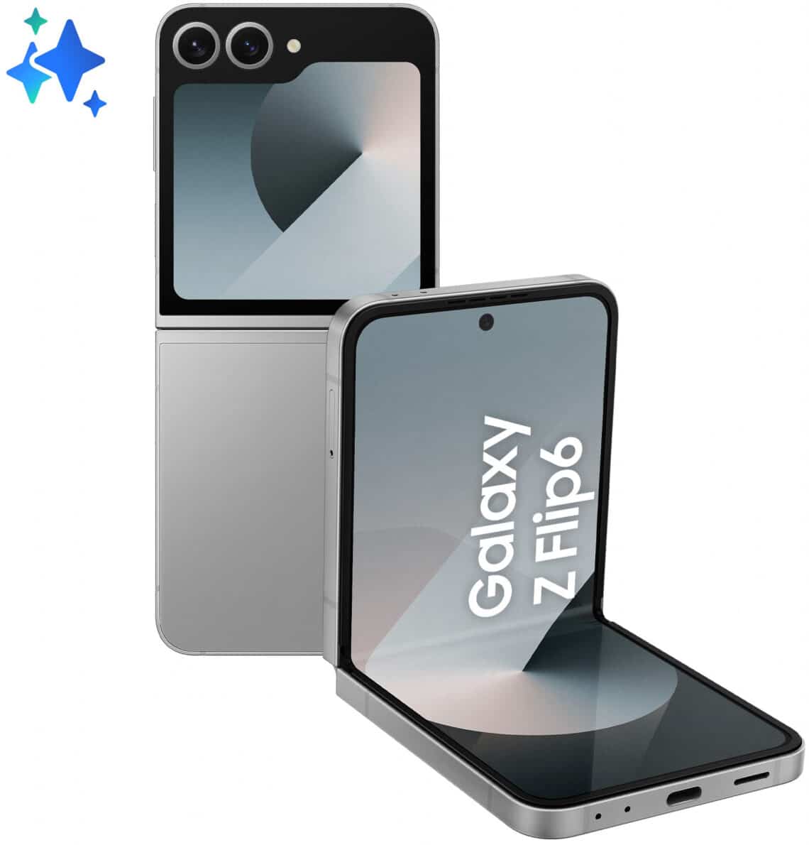 Samsung Galaxy Z Flip6 シルバー 本体　256gb Samsung Galaxy Z Flip6 12GB/256GB - Silver - TVs | Smartphones