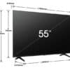 Hisense 55E7NQ 55″ QLED 4K Ultra HD Smart TV Wi-Fi - Image 2