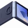 Samsung Galaxy Z Flip6 Silicone Case with Ring - Navy Blue - Image 4