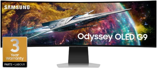 Samsung LS49CG950SUXEN 49" Odyssey OLED G9 Dual QHD Curved Gaming Monitor